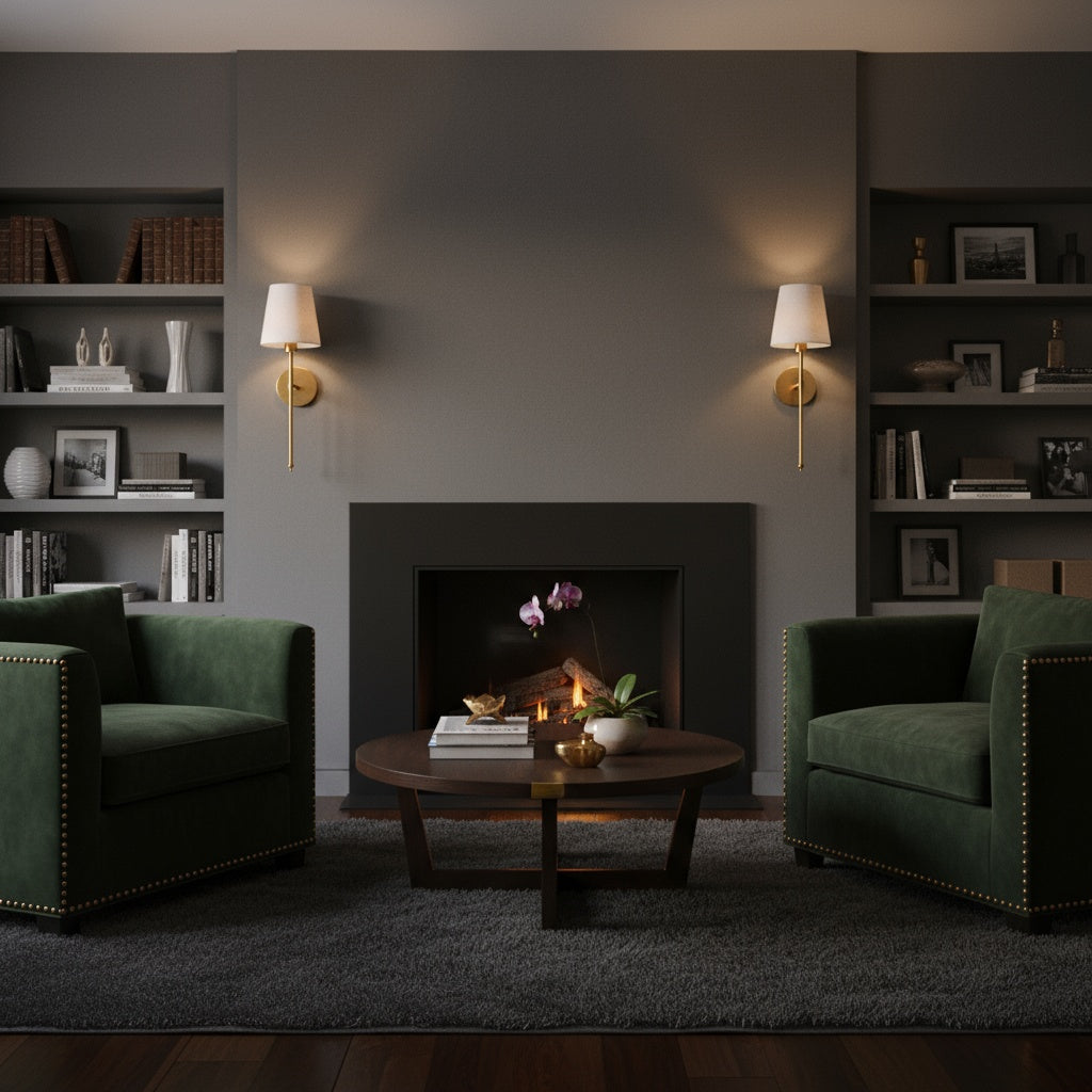 Elegant Wireless Wall Sconces - Tool-free installation