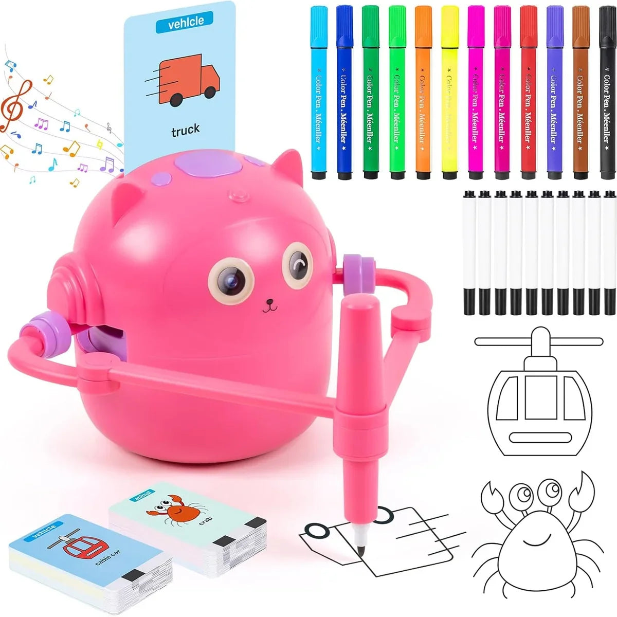 RoboDraw™ - Screen-Free Educational Tool to Develop Fine Motor Skills