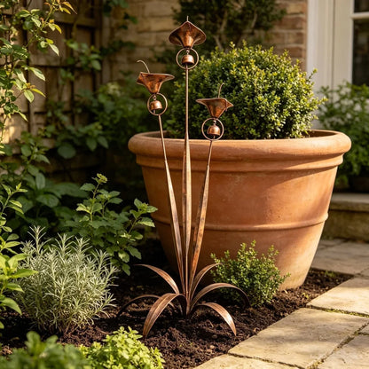 CallaChime™ - Handcrafted Garden Stake with Lily Design