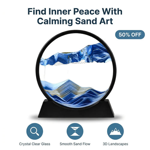 SandCalm™ - Dynamic 3D Deep Sea Sand Art for Stress Relief