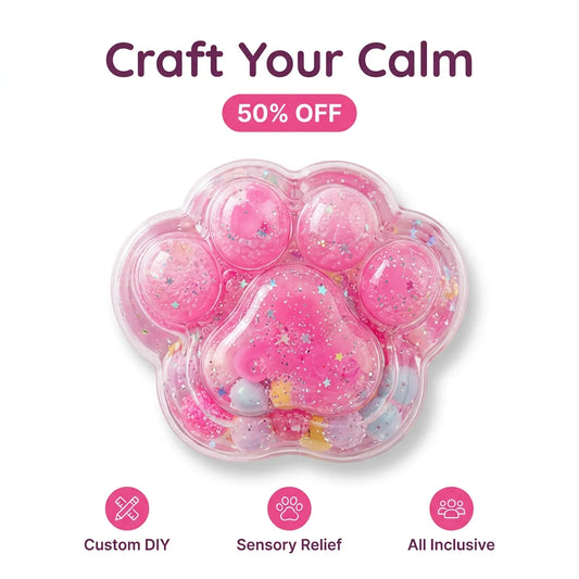 SoftSquish™ - DIY Stress Ball Crafting Kit for Creative Sensory Relief