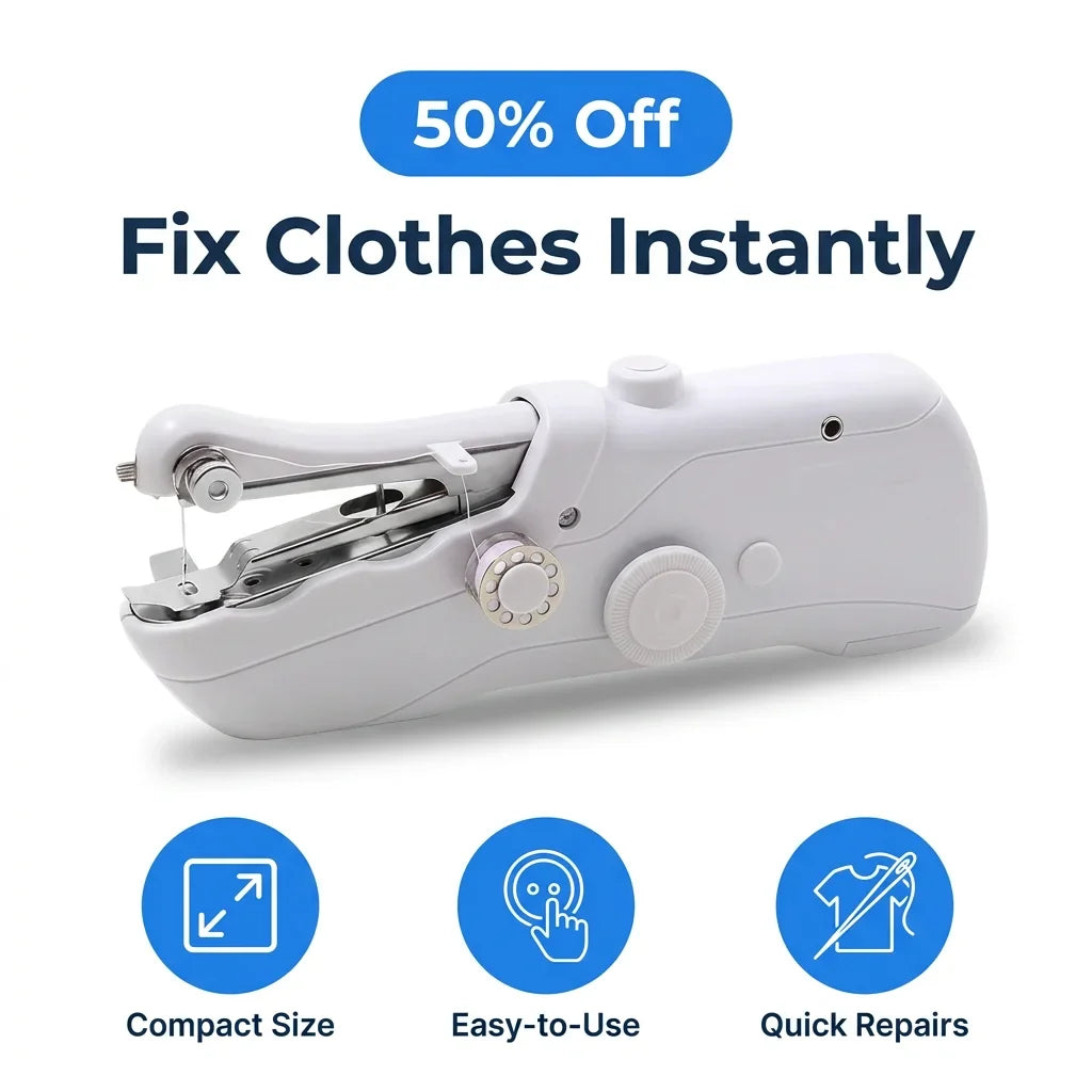 HandySew™ - Portable Mini Electric Sewing Machine