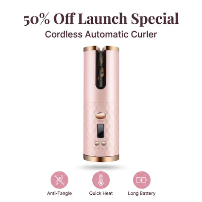 EasyCurl™ - Portable Wireless Hair Curler