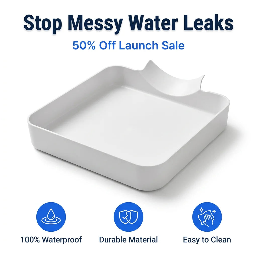 SpillShield™ - Mess-Free Washing Machine Filter Tray