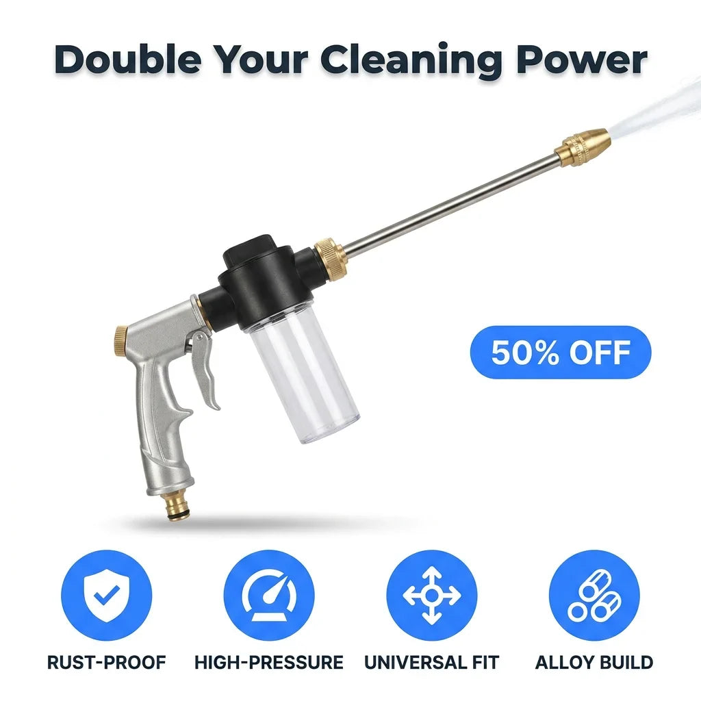 MaxSpray™ - Heavy-Duty High-Pressure Water Gun
