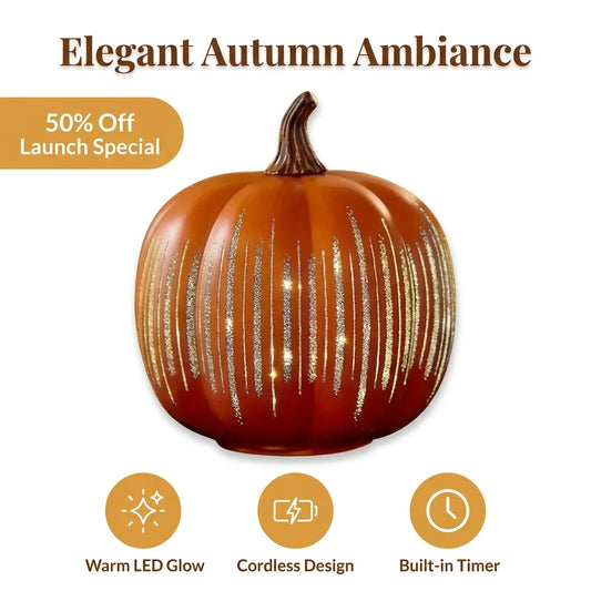 TimerLight™ - LED Pumpkin Lamp with Auto-Timer