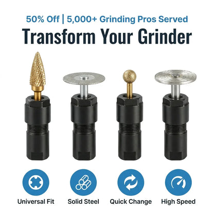 GrindFlex™ - Precision Angle Grinder Adapter