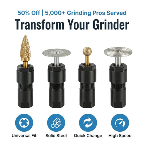GrindFlex™ - Precision Angle Grinder Adapter
