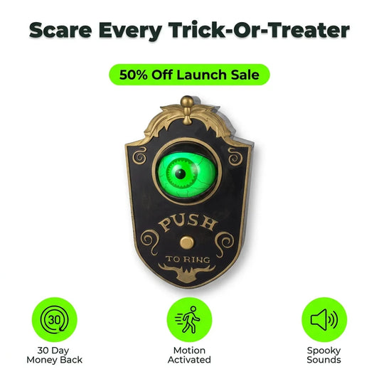 GhostEye™ - Interactive Horror Doorbell