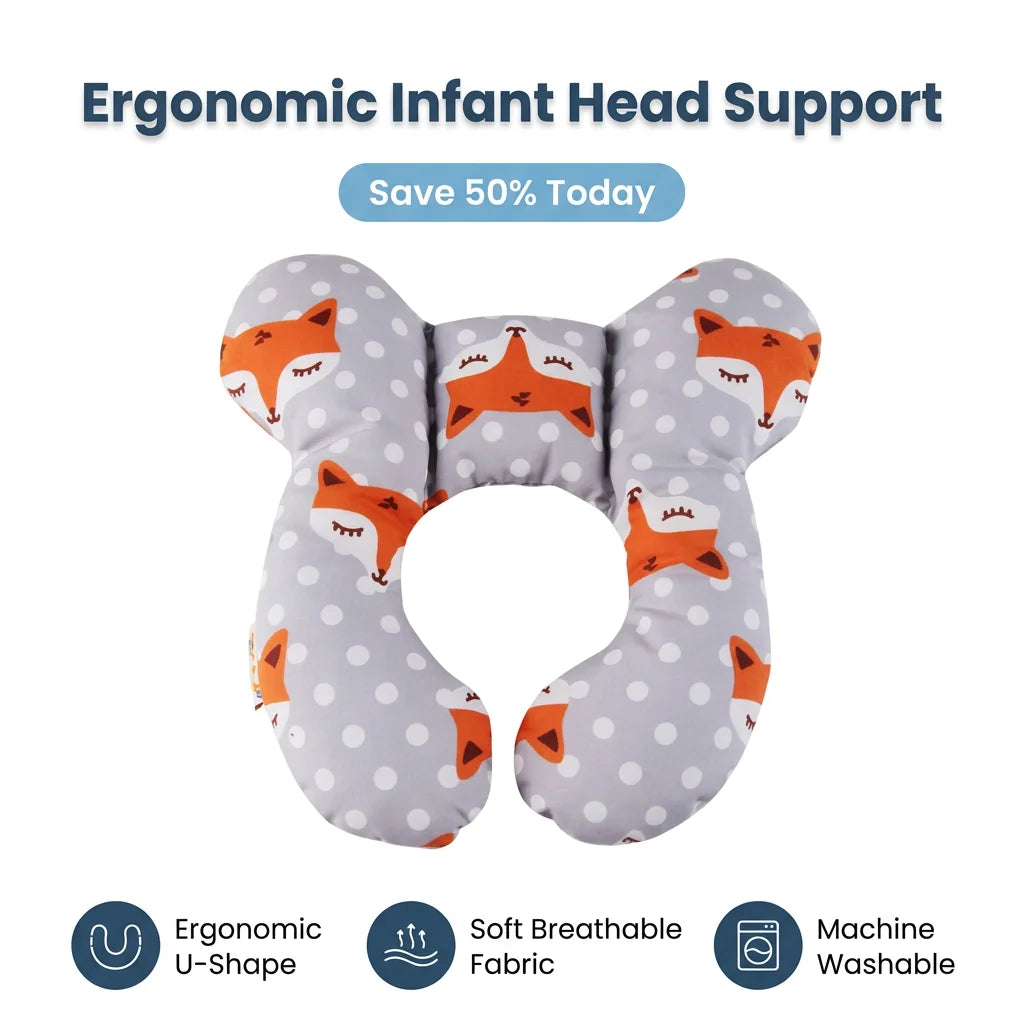 SmartShape™ - Ergonomic support pillow for car seats and strollers