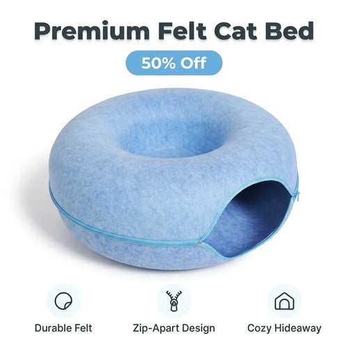CozyNest™ - Secure Hideout & Comfort Sanctuary for Cats