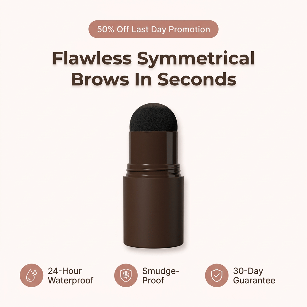 EasyBrow™ - Achieve flawless symmetrical brows in just one minute