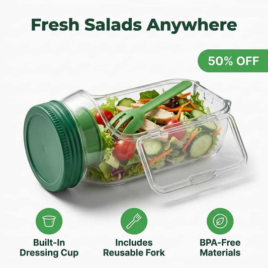 SmartMix™ - Keep your greens crisp and fresh all day
