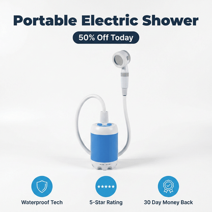 SmartShower™ - Portable outdoor shower