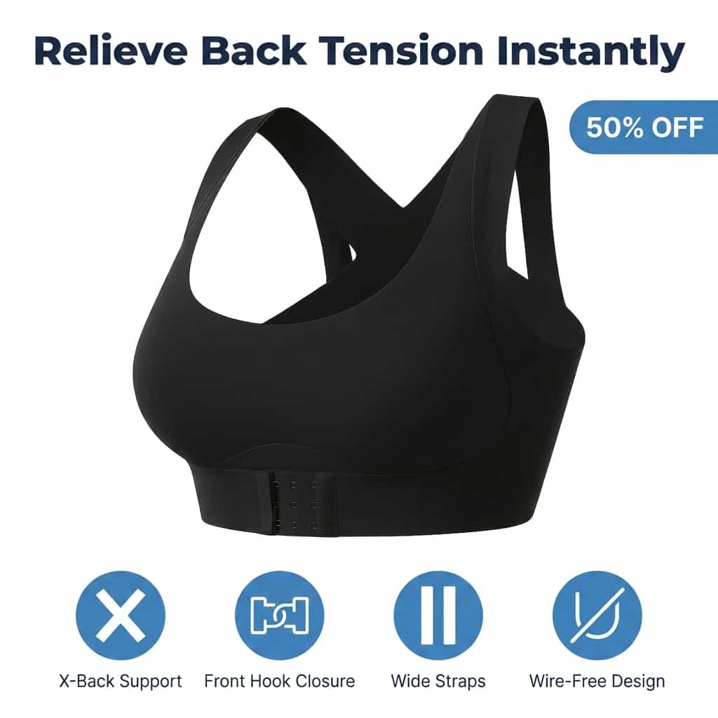 The CoreLift Posture Bra - Wire-Free Back Support