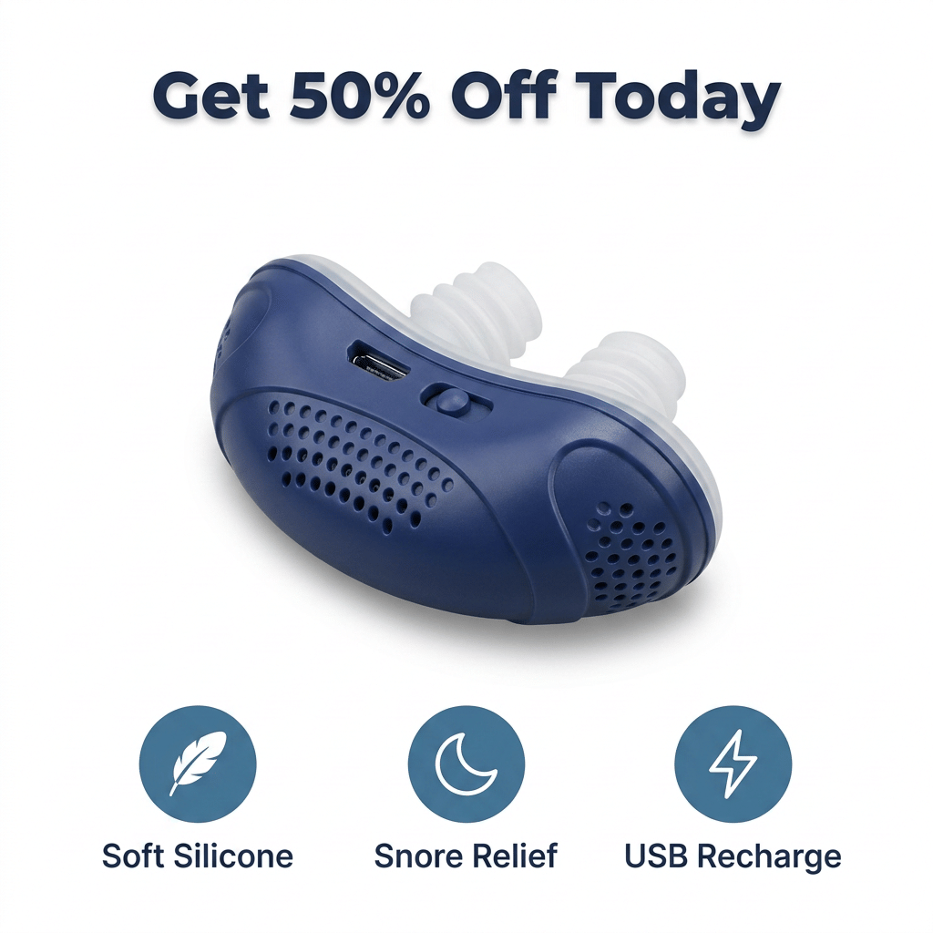 Portable Micro CPAP Device - Compact Anti-Snoring Solution