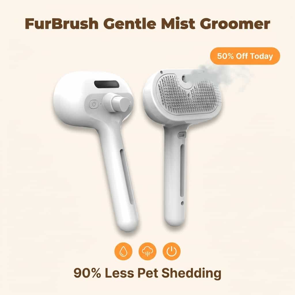 FurBrush™ - The Ultimate Comfortable Grooming Ritual for Your Pet