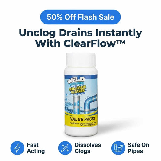 ClearFlow™ - Fast-Acting Drain Cleaner