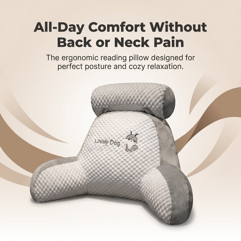 BackWell™ Ergonomic Reading Pillow