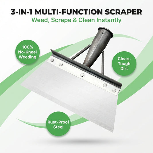 Multi-Function Cleaning Scraper Shovel- Effortless Weeding & Deep Cleaning
