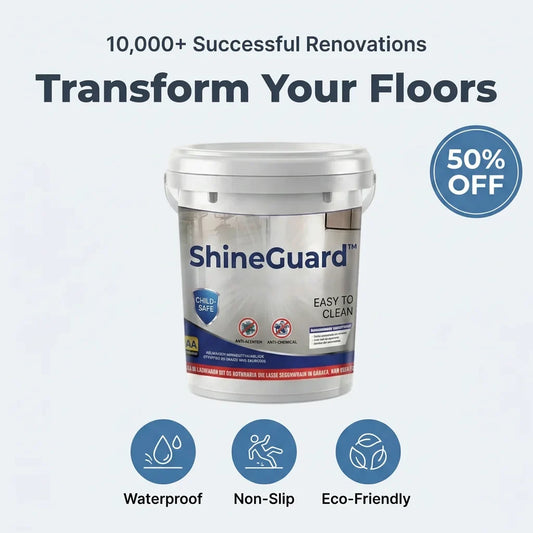 ShineGuard™ - Premium Waterproof Marble-Effect Epoxy Coating
