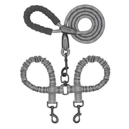 TwistFree™ - Tangle-Free Double Dog Leash