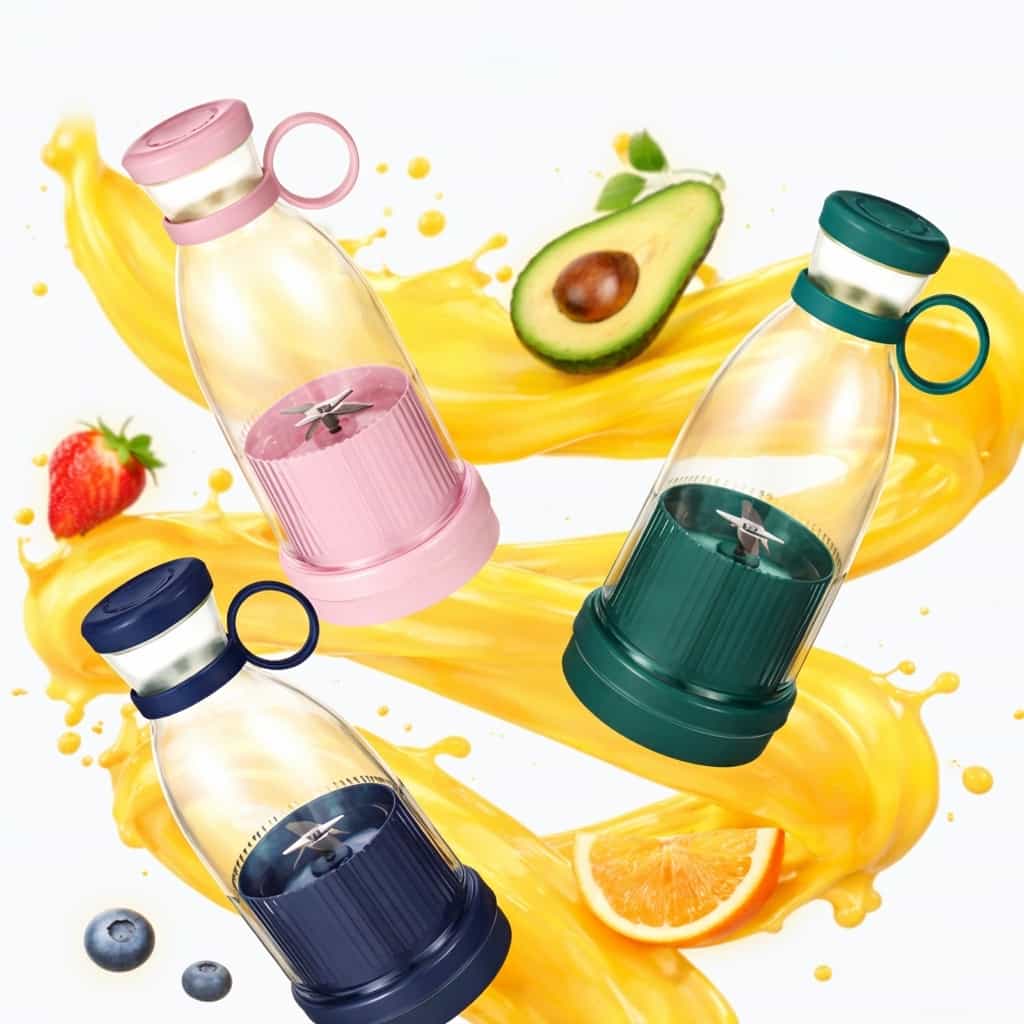 Portable Travel Blender - Blends Ice and Fruit Anywhere