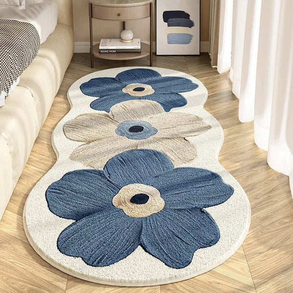 FloralRug - Elegant Floral Rug for Instant Room Upgrades