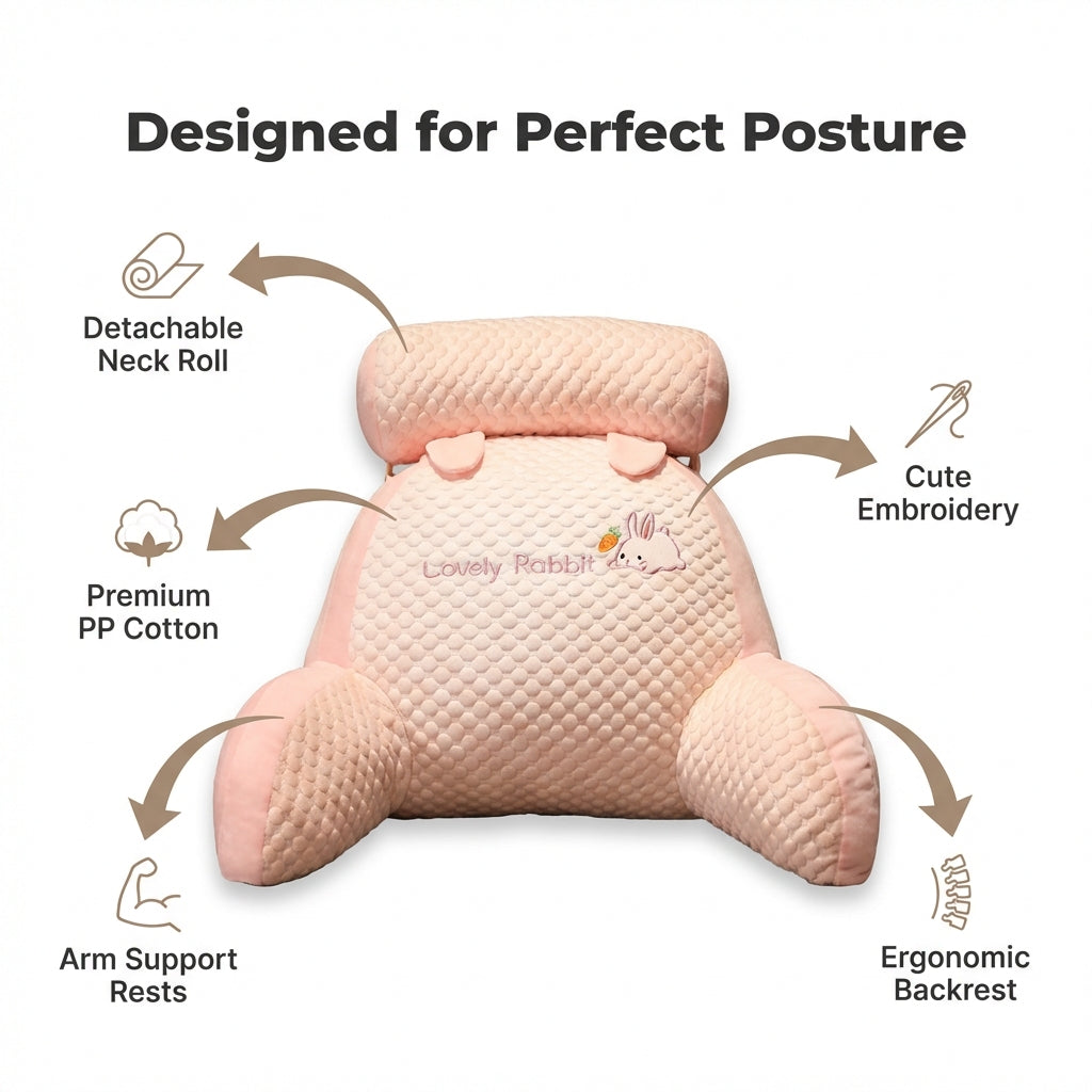 BackWell™ Ergonomic Reading Pillow