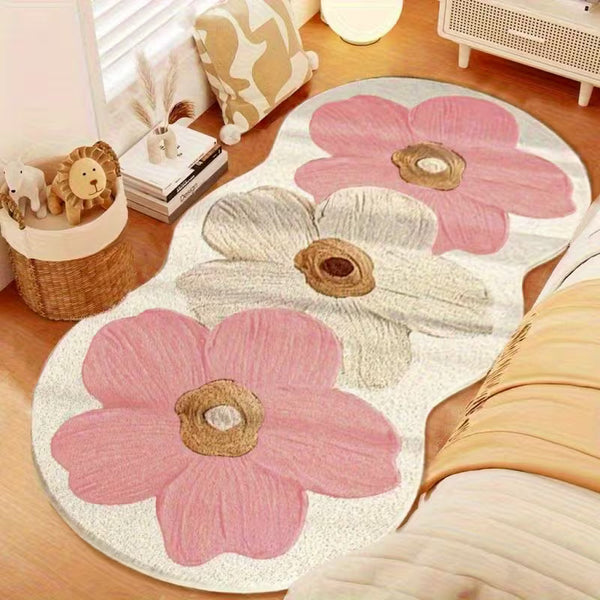 FloralRug - Elegant Floral Rug for Instant Room Upgrades
