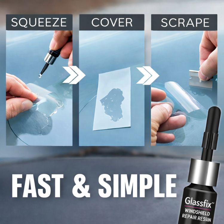 Glassfix™ | Easily repair cracks and scratches