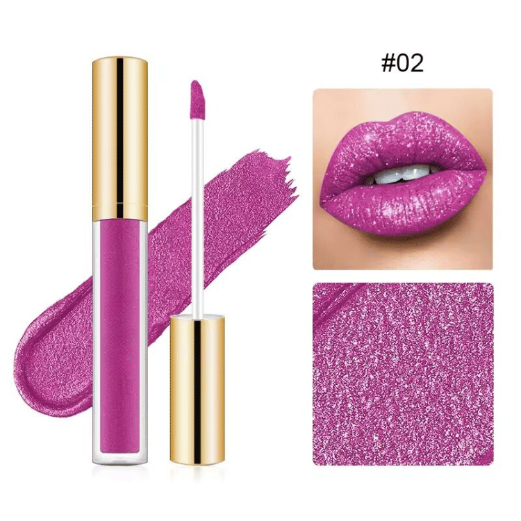 Long-Lasting Liquid Lipstick - All-Day Dazzling Color