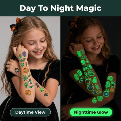 NeonArt™ - Glow-in-the-Dark Halloween Tattoo Stickers