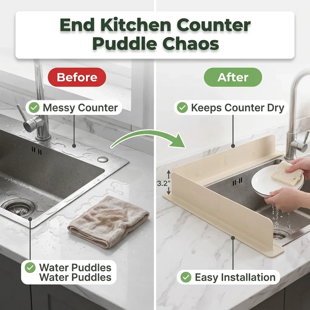SplashGuard™ - Luxury Suction Water-Blocking Plate
