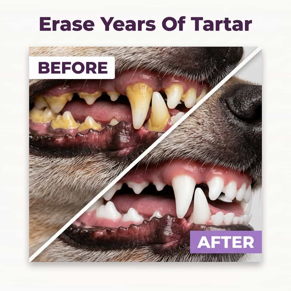 Pet Dental Care Gel - Brush-Free Tartar Removal