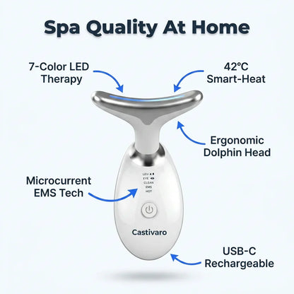 GlowMax™ - 7-Color LED Light Therapy & Facial Massage