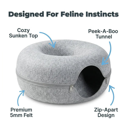 CozyNest™ - Secure Hideout & Comfort Sanctuary for Cats