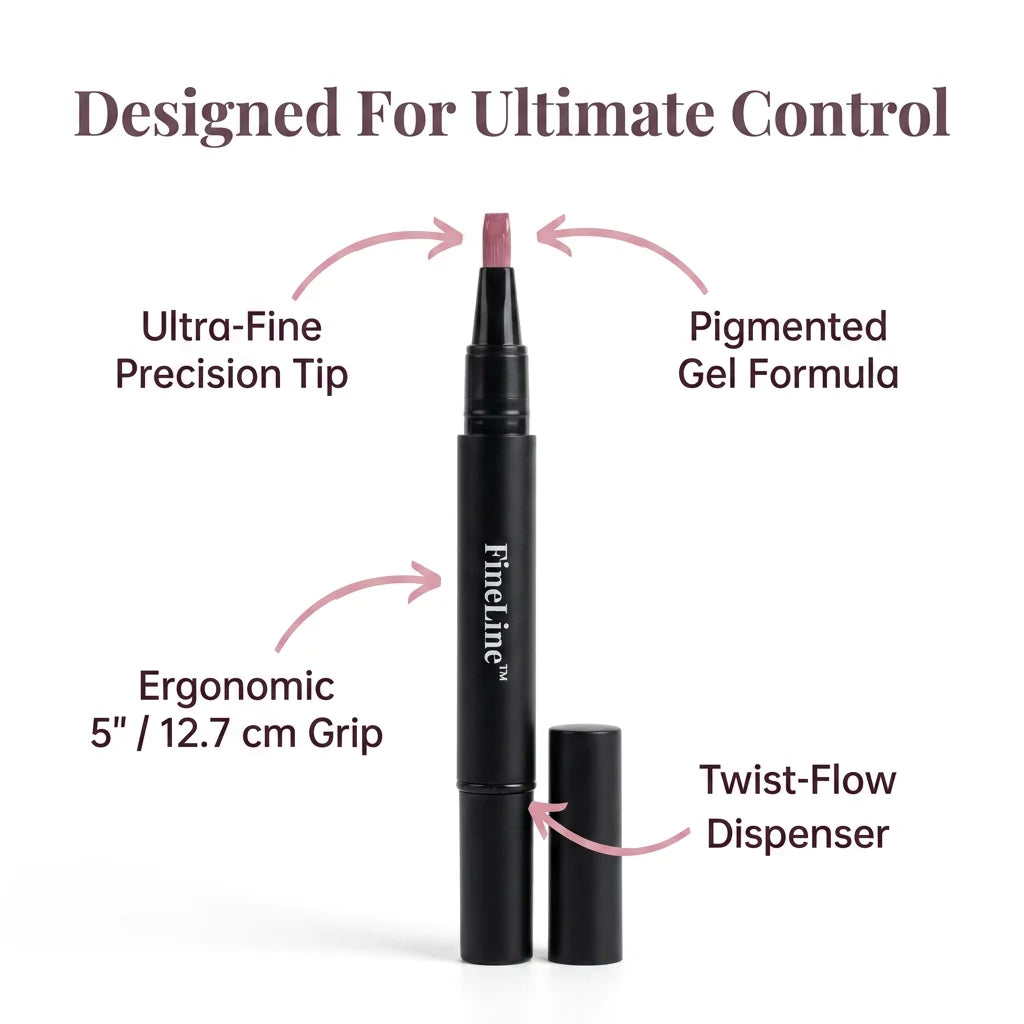FineLine™ - Professional Nail Art Gel Pen 4 Pen Set