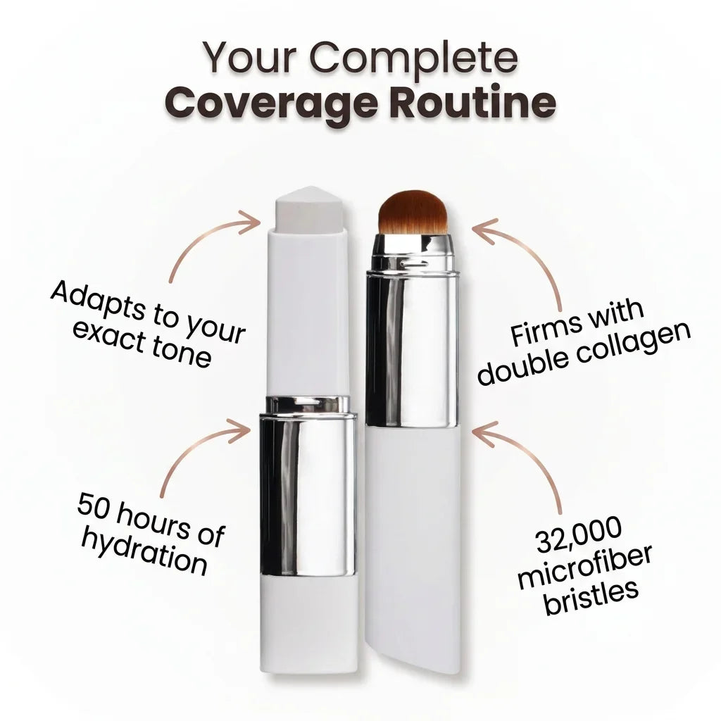 SkinBlend™ - Color-Adaptive Foundation with Double Collagen