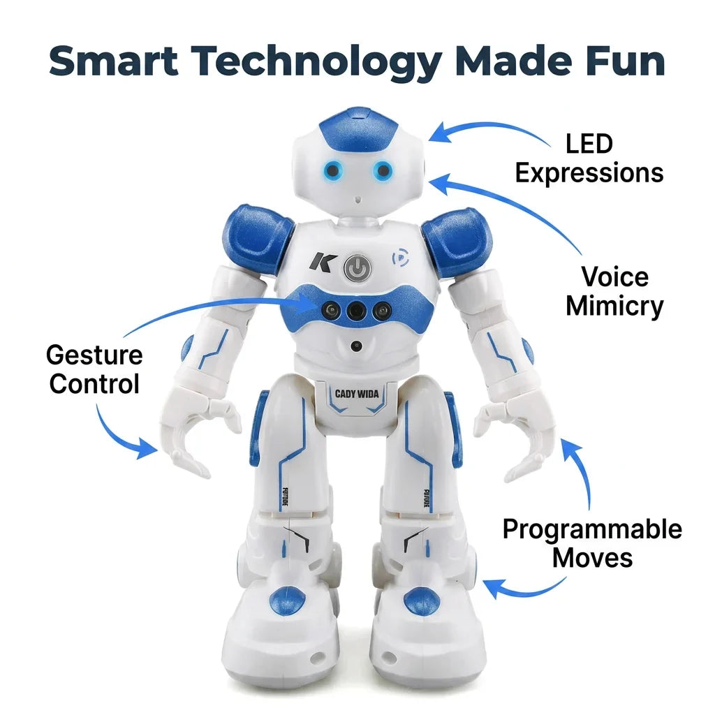 DanceBot™ - Interactive Gesture-Controlled Robot