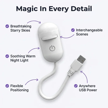 AquaSky™ - Transform Your Nights Into a Calming Starry Escape