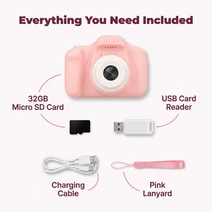 RetroCam™ - Compact Digital Vintage Film-Style Camera