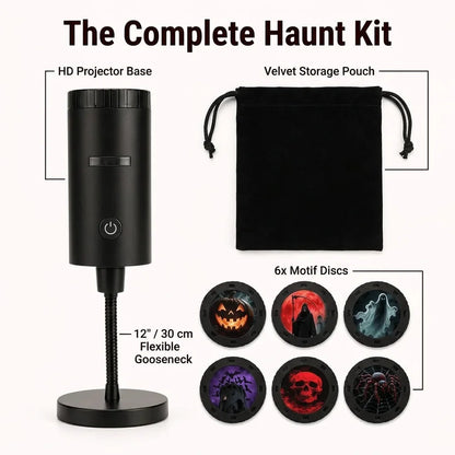 SpookBeam™ - HD Halloween Projector, 6 Themes