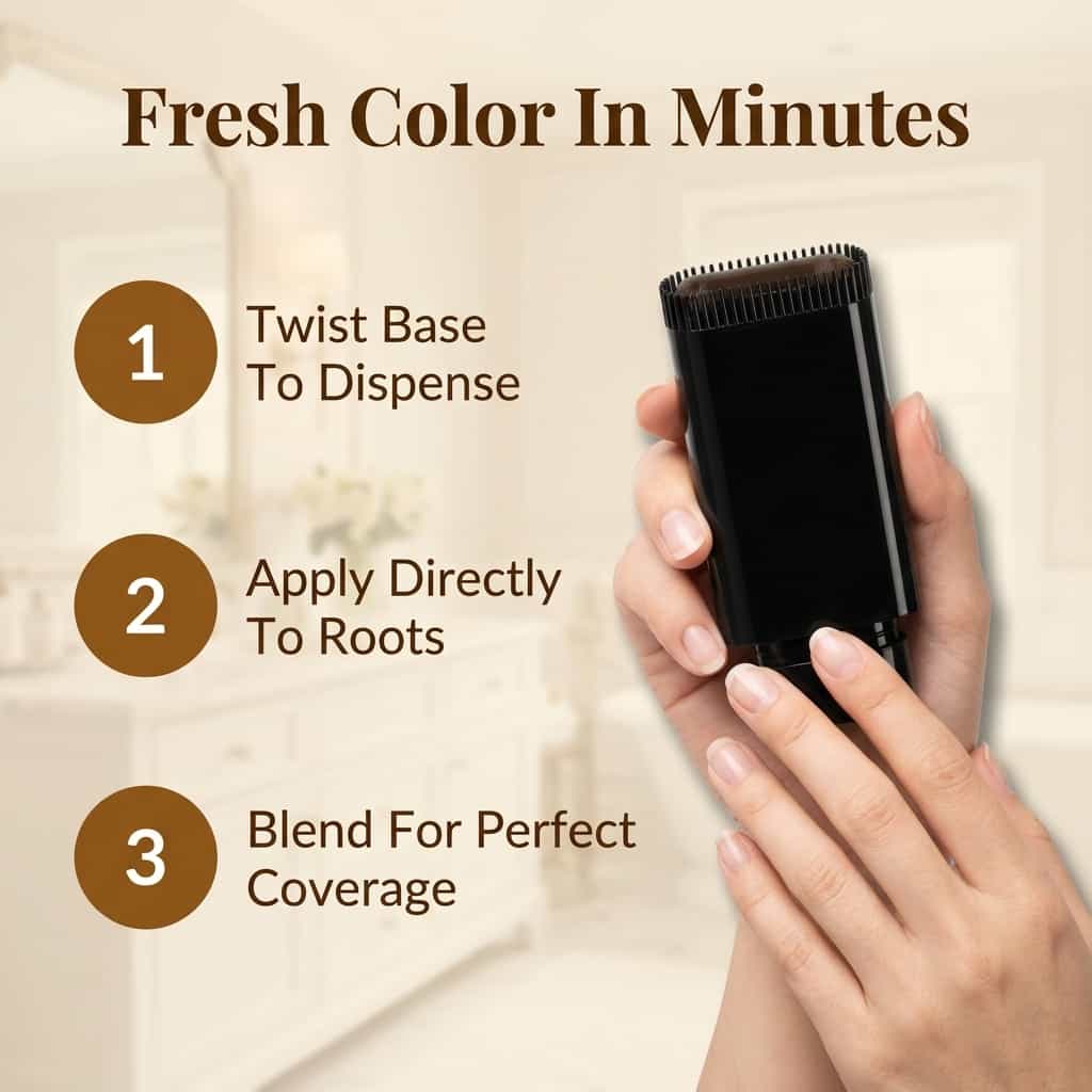 Instant Root Color Stick - Fast Gray Coverage