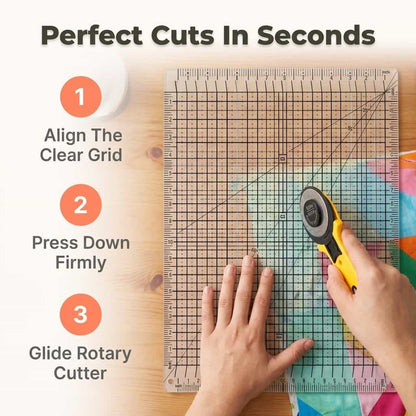 QuickCut™ - Precision Fabric Cutting in Seconds