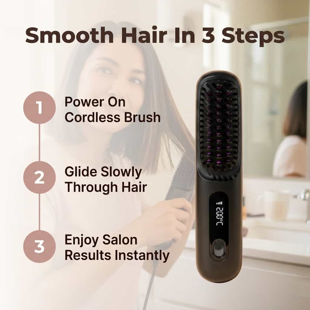 FrizzGuard™ - Cordless Frizz-Free Styler