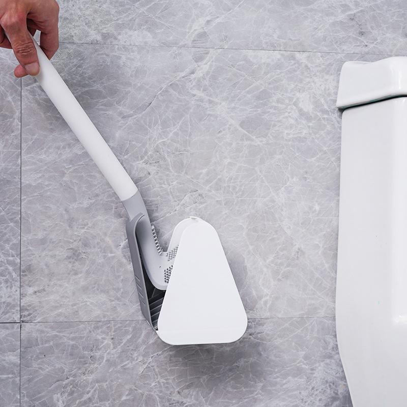 Silicone Toilet Brush - Sparkling Clean Toilets Without the Struggle