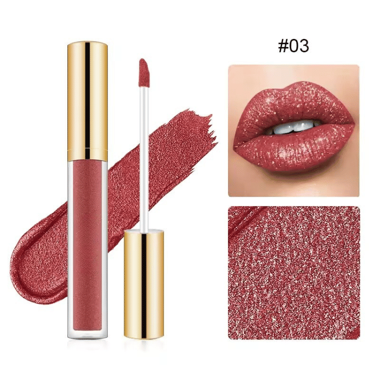 Long-Lasting Liquid Lipstick - All-Day Dazzling Color