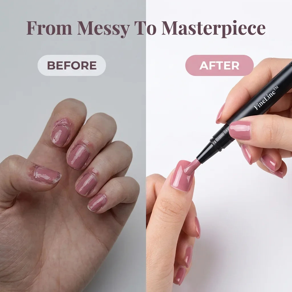 FineLine™ - Professional Nail Art Gel Pen 4 Pen Set