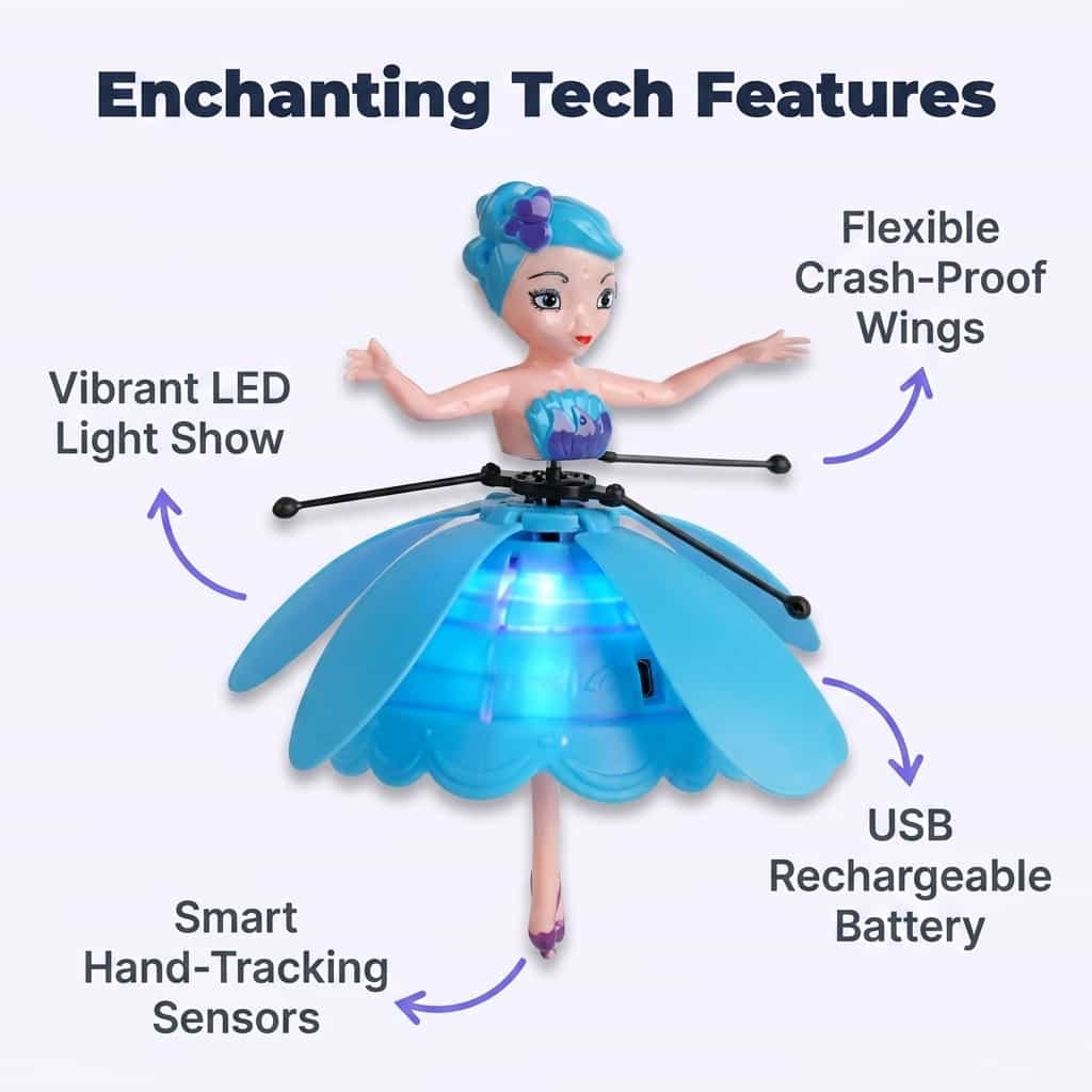 MagicFly™ - Interactive Flying Fairy Toy